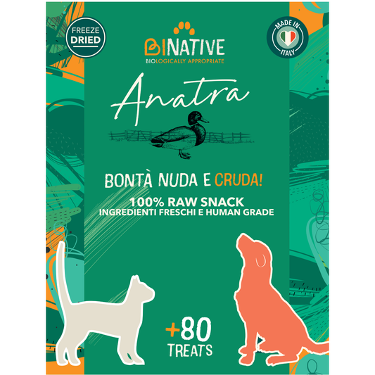 Snack Naturale per Cani e Gatti all’Anatra *** in arrivo ***
